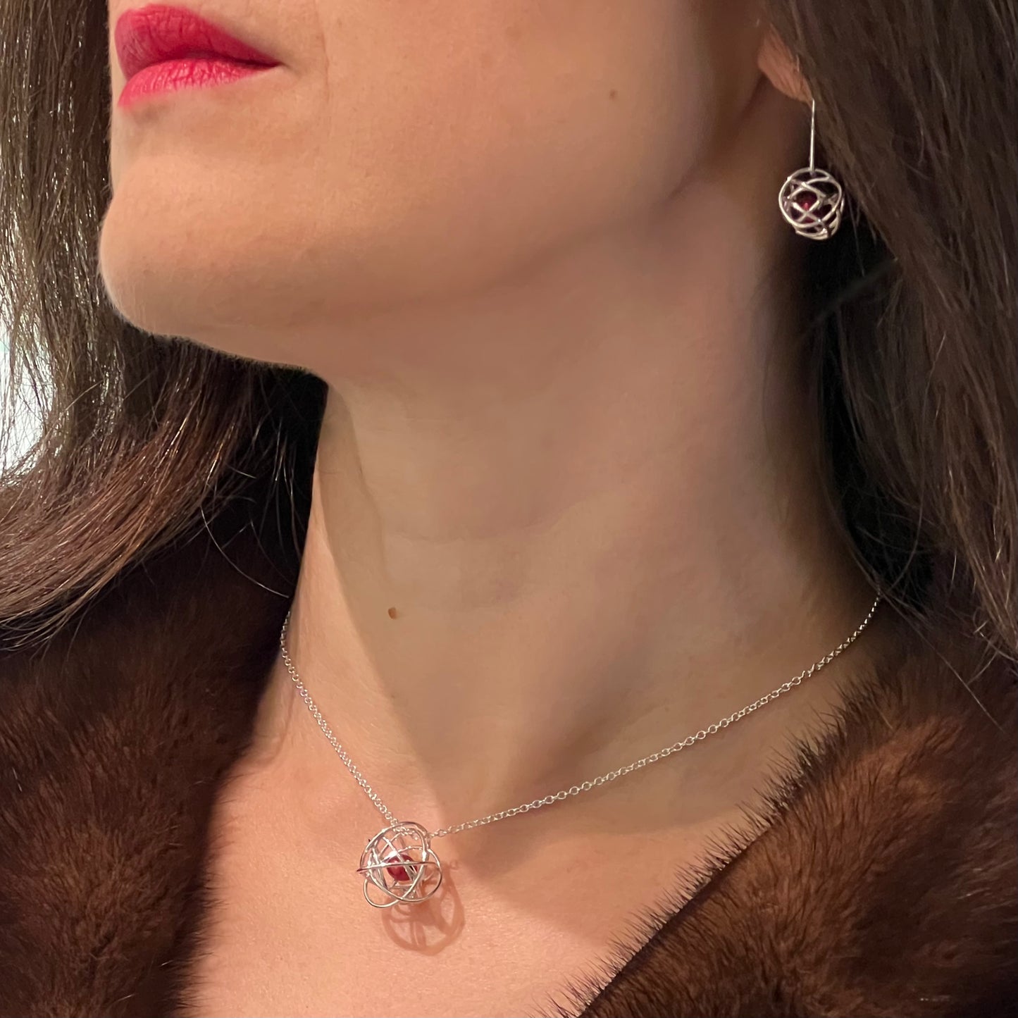 Trassel Christmas örhängen