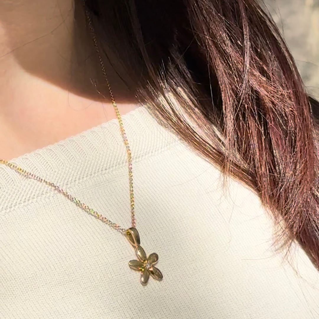 Flower L Duo Halsband