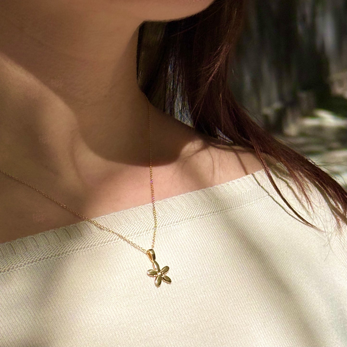 Flower L Duo Halsband