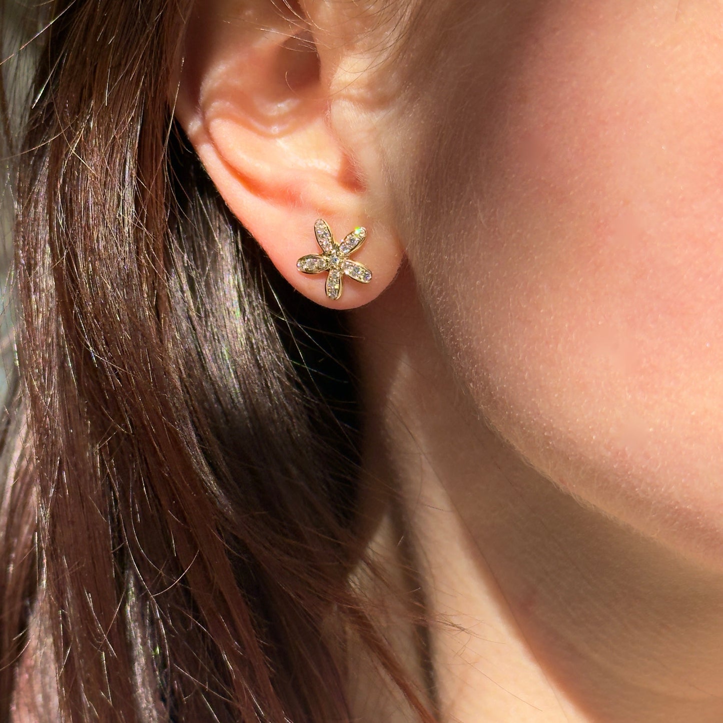 ✨NY!!  ✨ Flower L Sparkle Gold